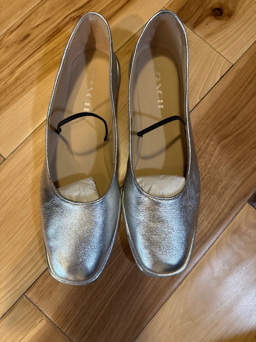 Coach ballet flats